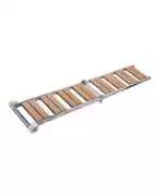Passerelle-échelle inox pliante : double usage embarquement & baignade