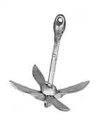 Ancre grappin bateau – pelles tulipes Inox 316 & galvanisé, annexe & mouillage