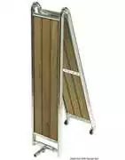 Passerelle inox pliante : durable, compacte, finition premium & sécurité