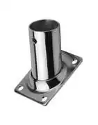 Embases inox 316 bateau – supports robustes pour chandeliers & tubes