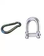 Manilles & mousquetons bateau – accastillage inox fiable & sécurisé