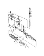 Pied d’embase Volvo AQ200 / 250 / 270 / 275 : joints, arbres, turbines