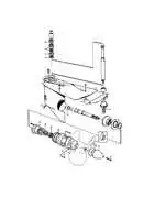 Pied d’embase Volvo AQ280 : joints, arbres, roulements & turbines