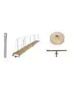 Accessoires passerelle : mains courantes, roulettes, patins, supports
